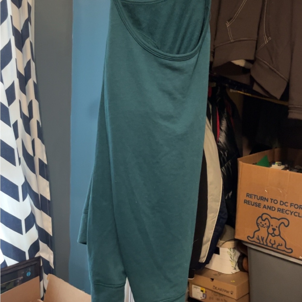 Women’s blue cross body top by old navy size L